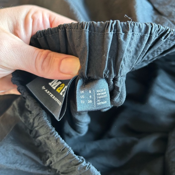 Anthropologie Maeve Bow Back Mini Dress - Picture 13 of 13